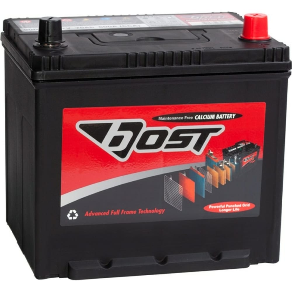 

BOST Аккумулятор 90D23L (70R 600A 231x172x220) 451060