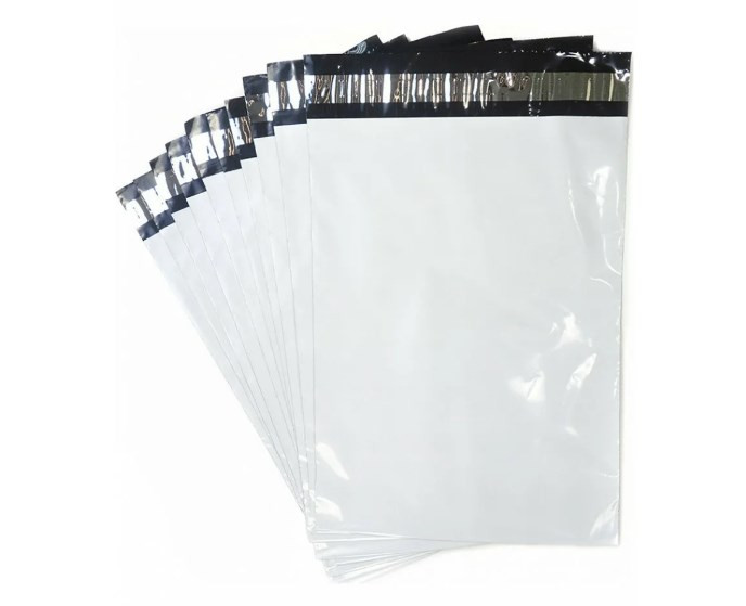 

Курьерский пакет арт. PACK-16016-50 430х500+40 мм без кармана, 50МКМ (50 шт), Белый