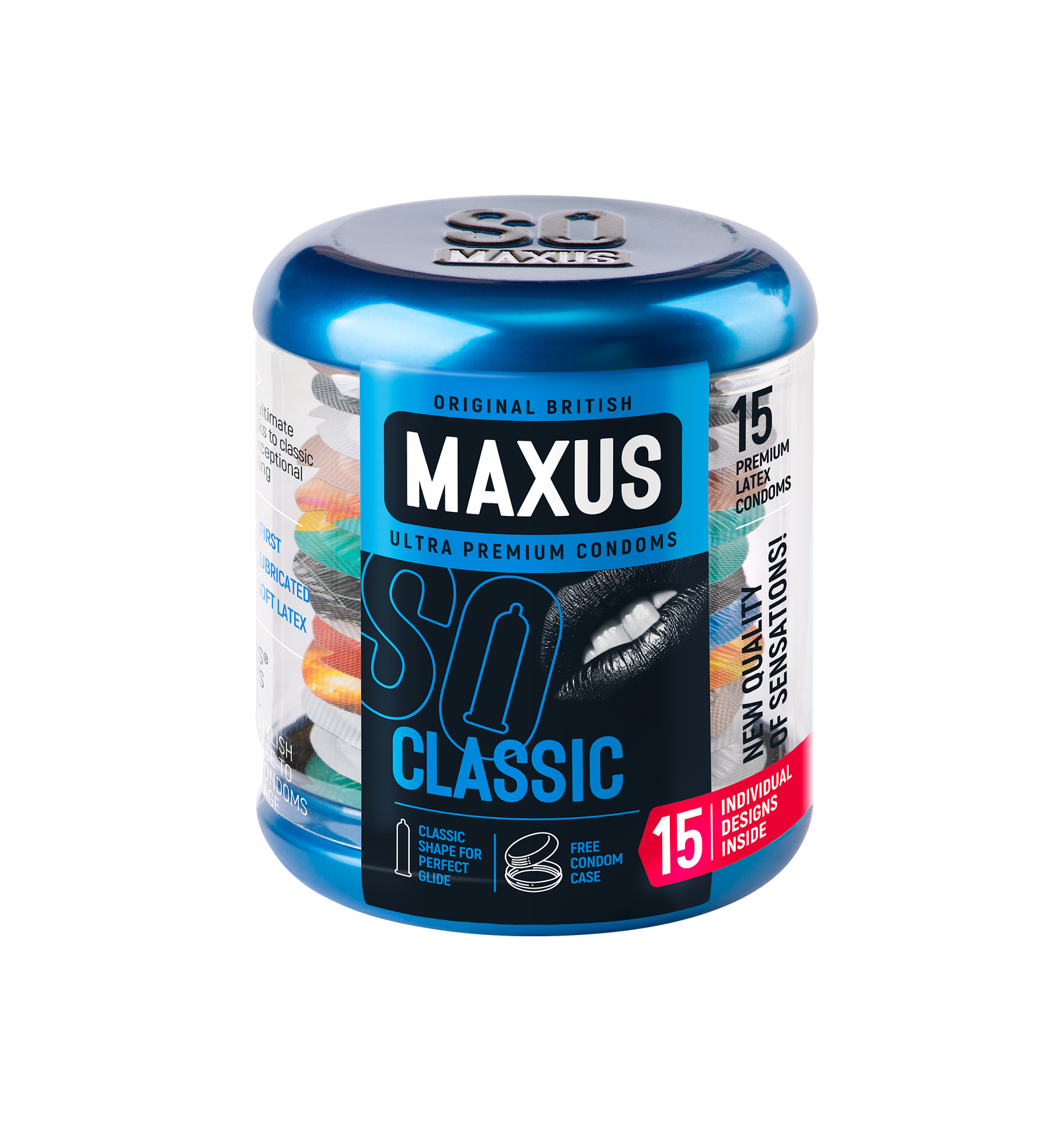 Презервативы Maxus Classic Классические, 15 шт., ж/к