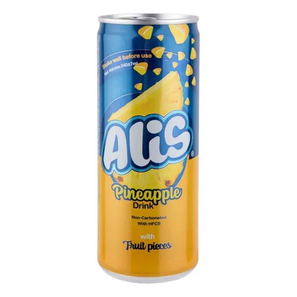 

Напиток сокосодержащий Alis Pineapple Ананас с кусочками фруктов 240 мл