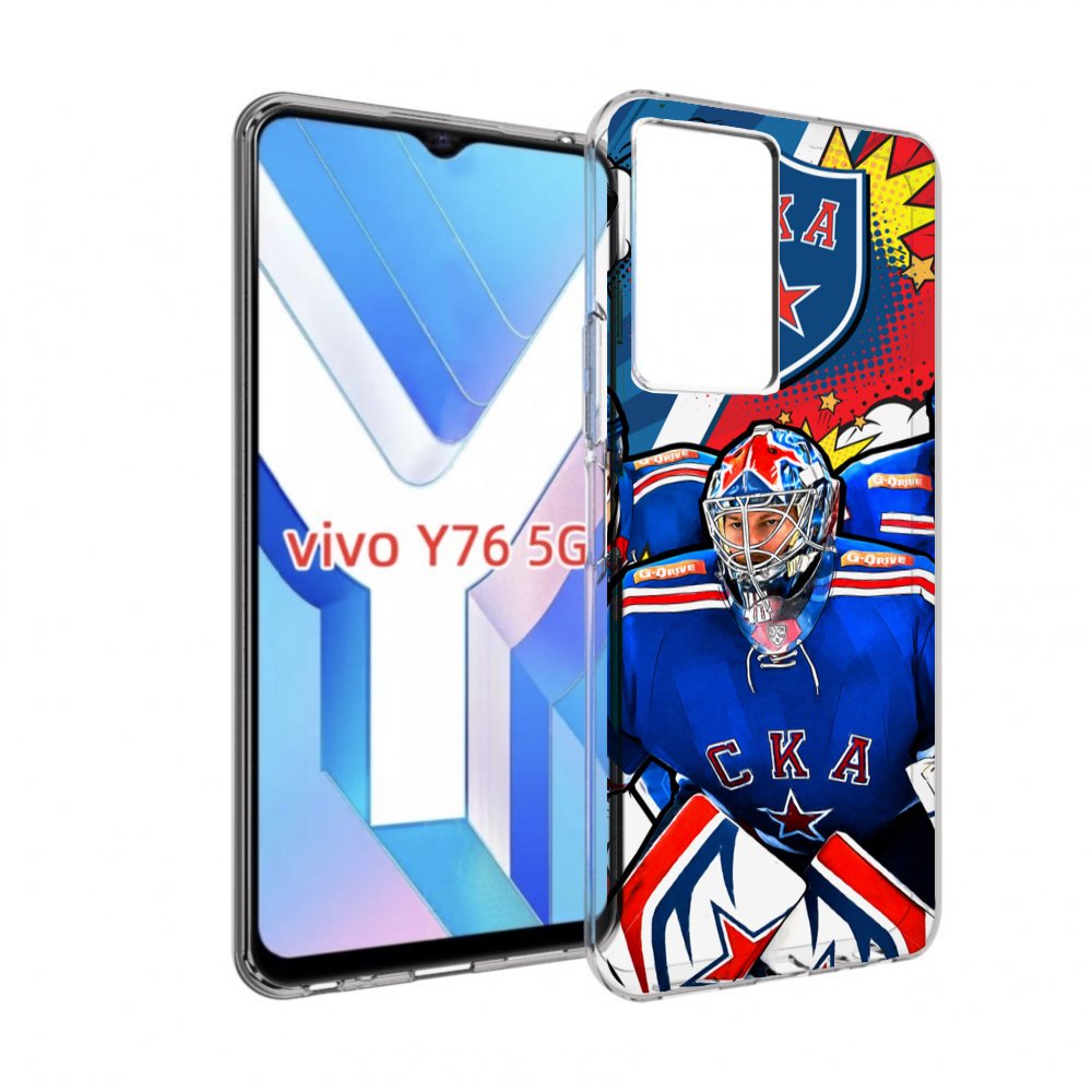 

Чехол MyPads хк ска спб мужской для Vivo Y76 5G, Прозрачный, Tocco