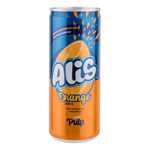 

Напиток сокосодержащий Alis Orange Апельсин с кусочками фруктов 240 мл
