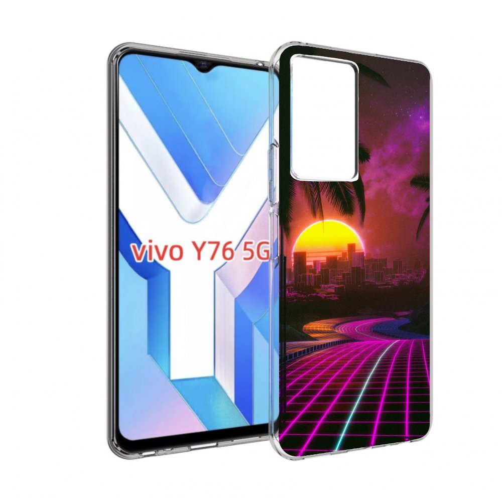 

Чехол MyPads хотлайнмайами 2 для Vivo Y76 5G, Прозрачный, Tocco