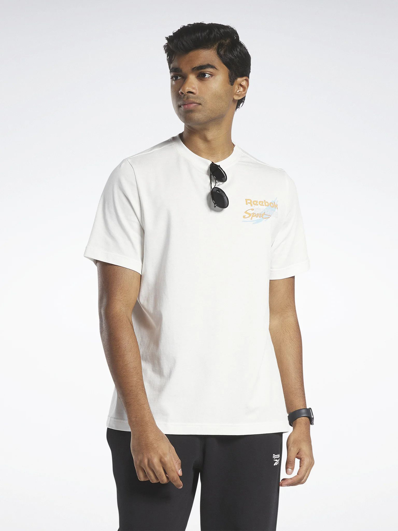 

Футболка мужская Reebok GS REEBOK SPORT SS белая XS, Белый, GS REEBOK SPORT SS