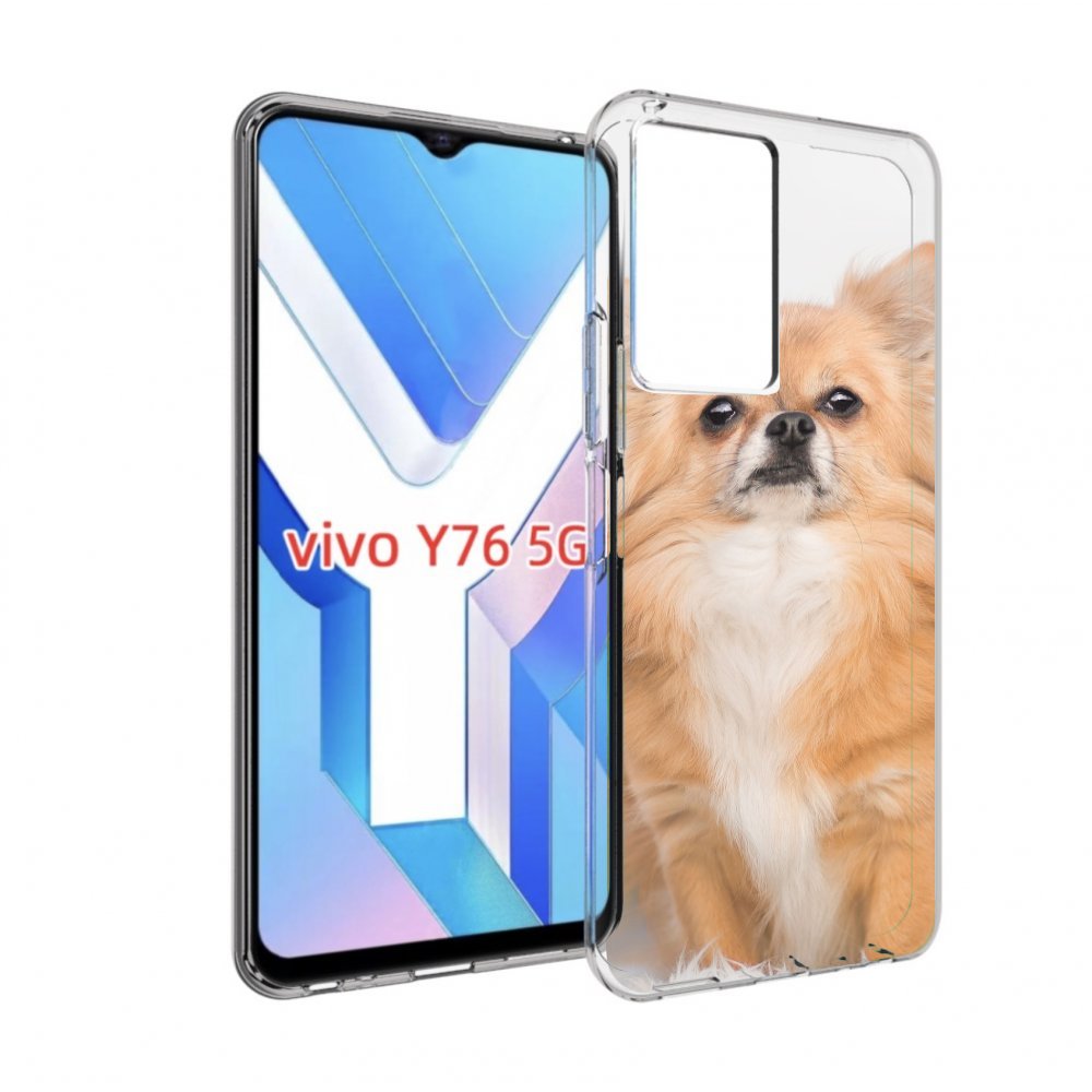 

Чехол MyPads чихуа хуа для Vivo Y76 5G, Прозрачный, Tocco