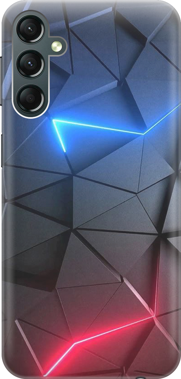 

Силиконовый чехол на Samsung Galaxy A24, Серый;синий, 159512
