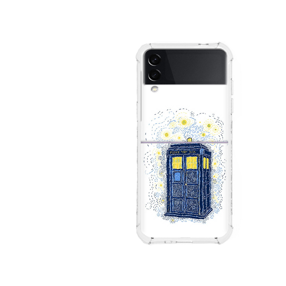 Чехол MyPads Tocco для Samsung Galaxy Z Flip 3 будка рисунок (PT226934.584.249)