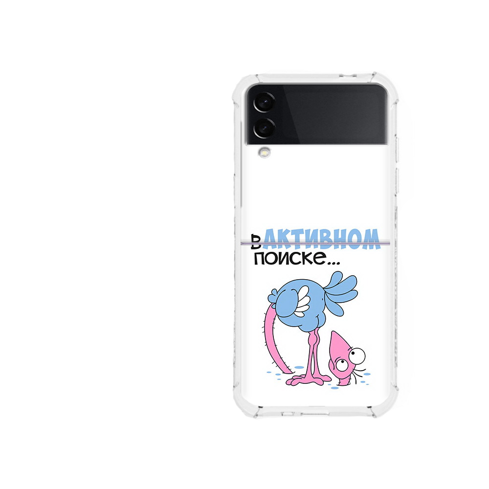

Чехол MyPads Tocco для Samsung Galaxy Z Flip 3 в активном поиске (PT226934.584.255), Прозрачный, Tocco