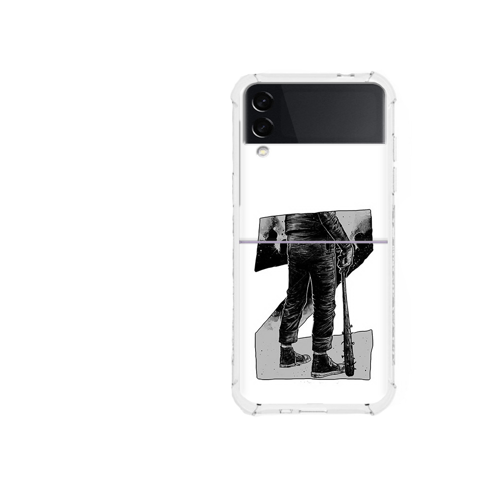 

Чехол MyPads Tocco для Samsung Galaxy Z Flip 3 воин черно белый (PT226934.584.265), Tocco