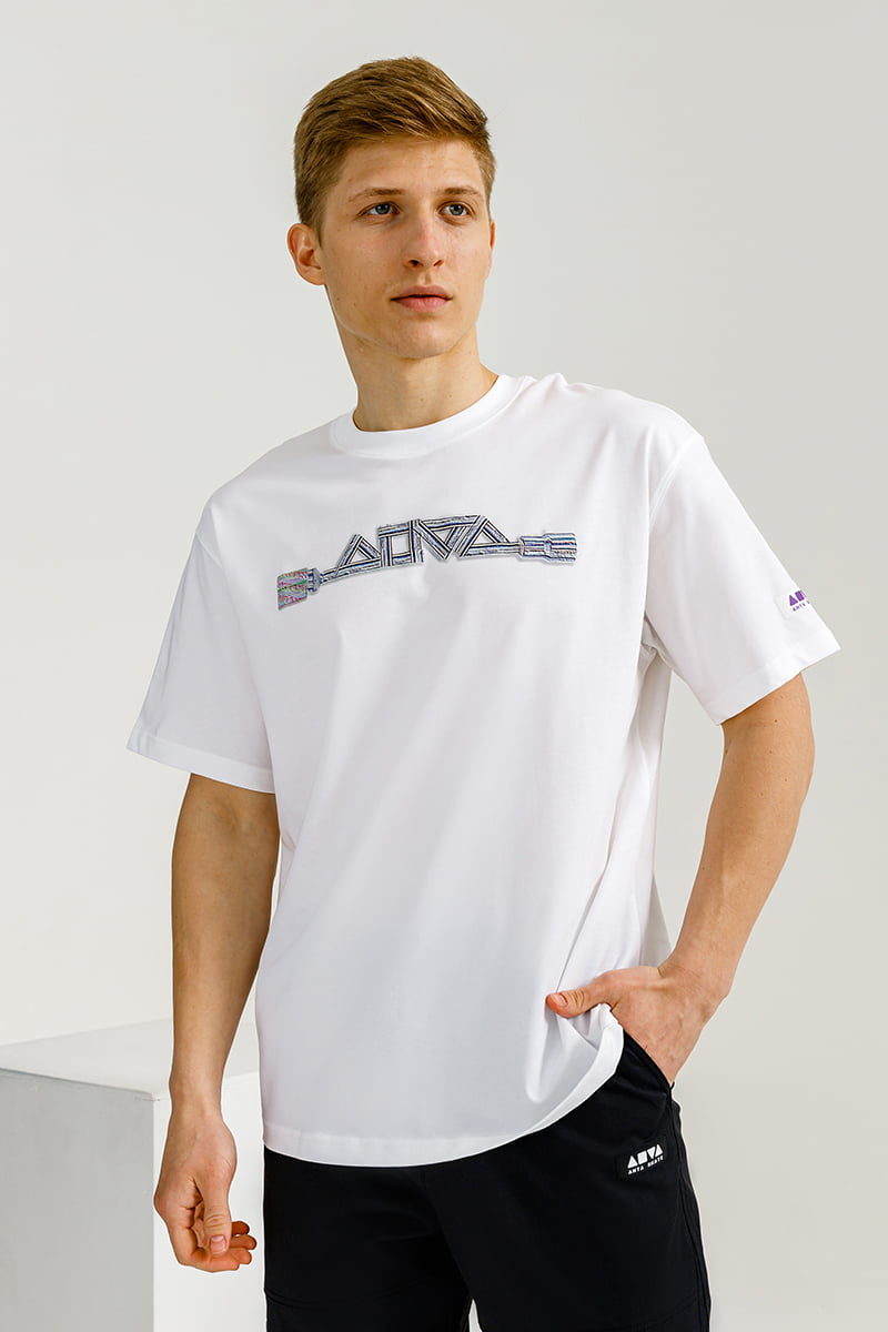 

Футболка мужская Anta SKATE MY PLAYGROUND A-CHILL TOUCH 852328132 белая S, Белый, SKATE MY PLAYGROUND A-CHILL TOUCH 852328132