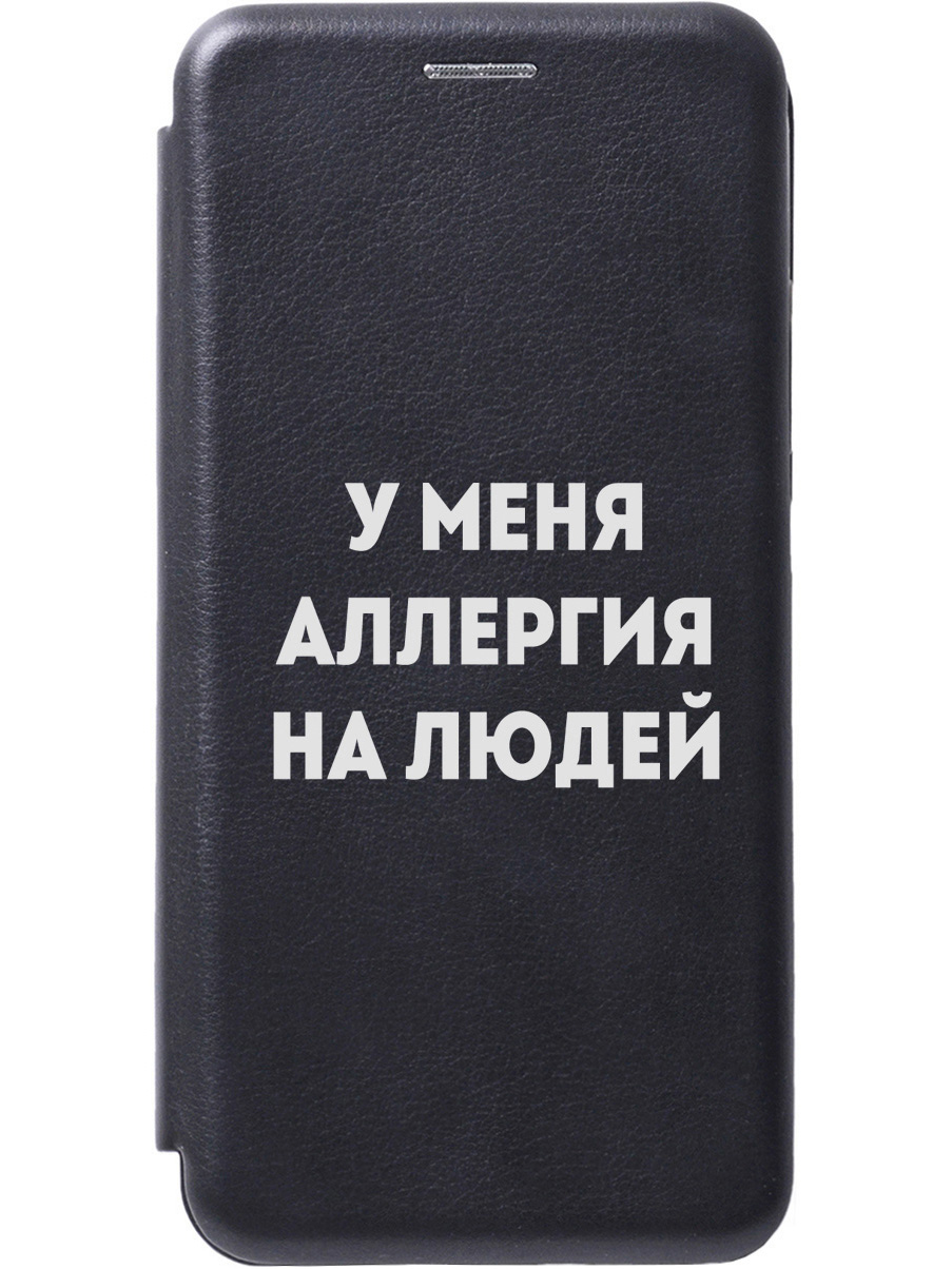 

Чехол-книжка на Samsung Galaxy A24, Черный;серый, 159524