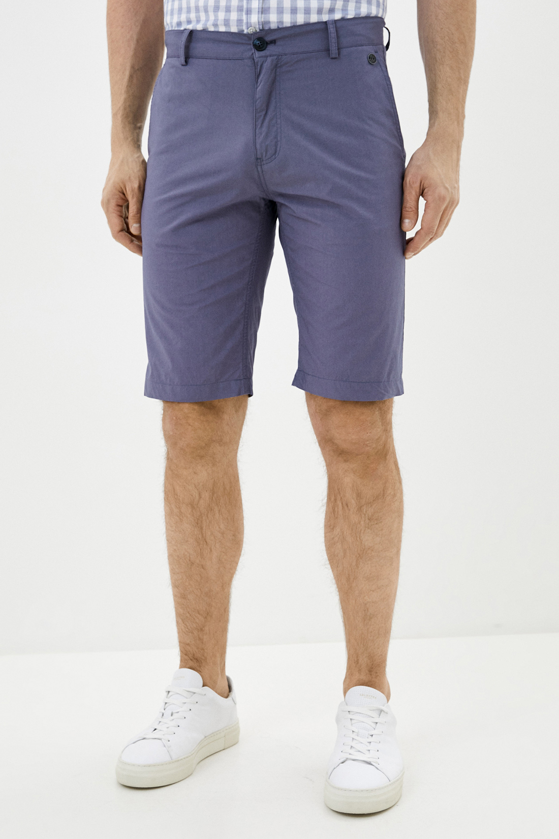 фото Повседневные шорты мужские baon b820003 фиолетовые s
