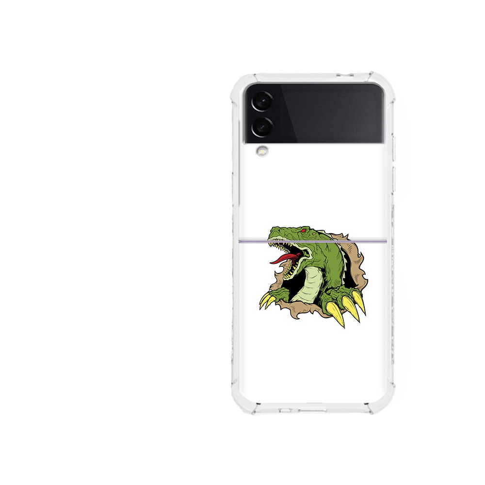 

Чехол MyPads Tocco для Samsung Galaxy Z Flip 3 годзила (PT226934.584.290), Прозрачный, Tocco