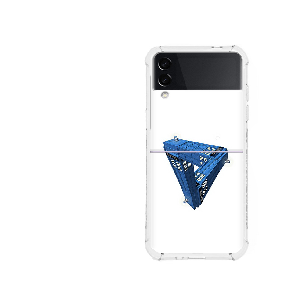 

Чехол MyPads Tocco для Samsung Galaxy Z Flip 3 головолока абстракция (PT226934.584.291), Прозрачный, Tocco