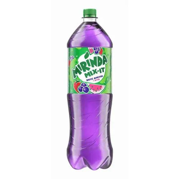 

Газированный напиток Mirinda Mix-It со вкусом арбуза и ягод сильногазированный 1 л