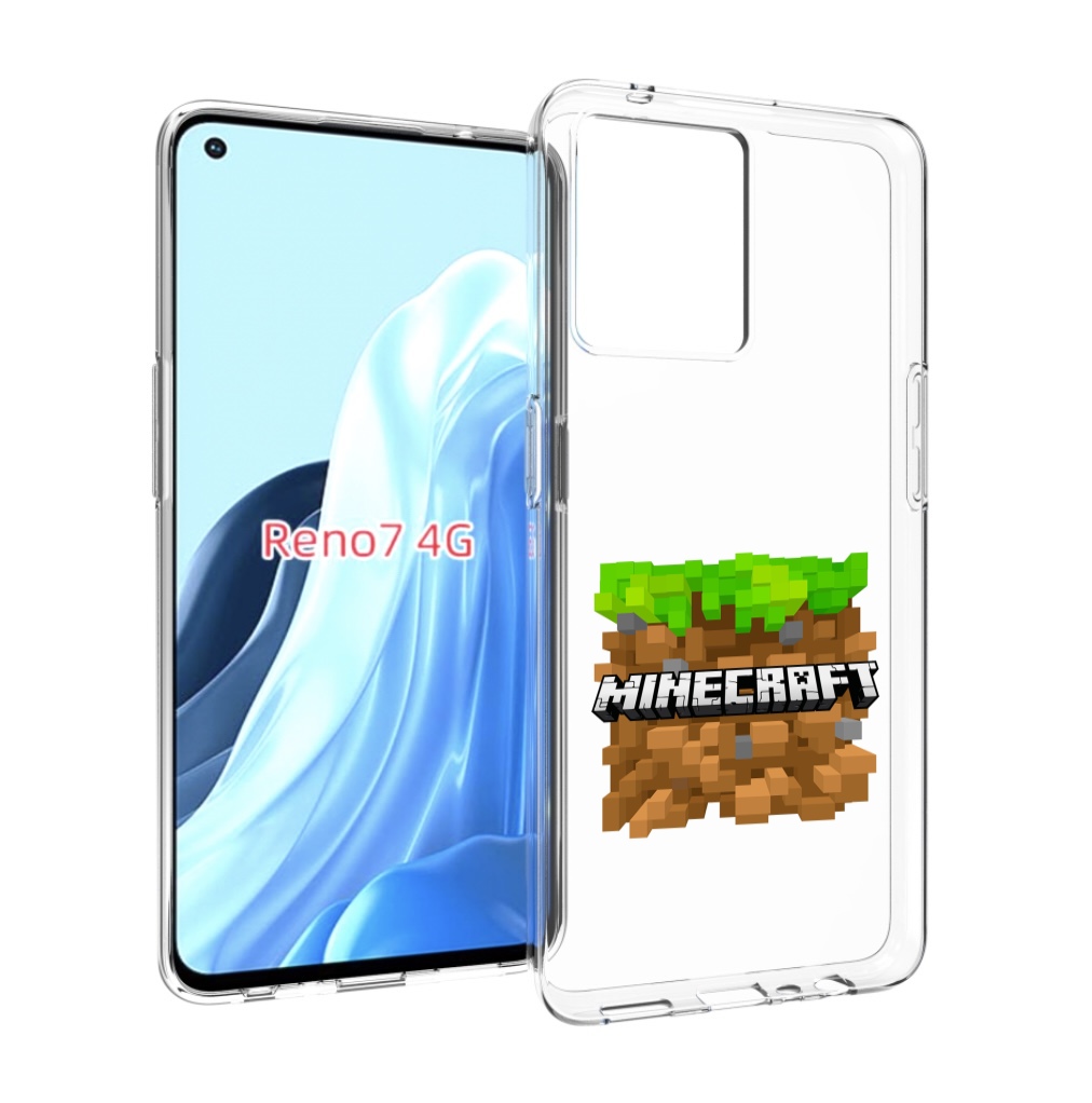

Чехол MyPads Minecraft-2 для OPPO RENO 7 4G, Прозрачный, Tocco