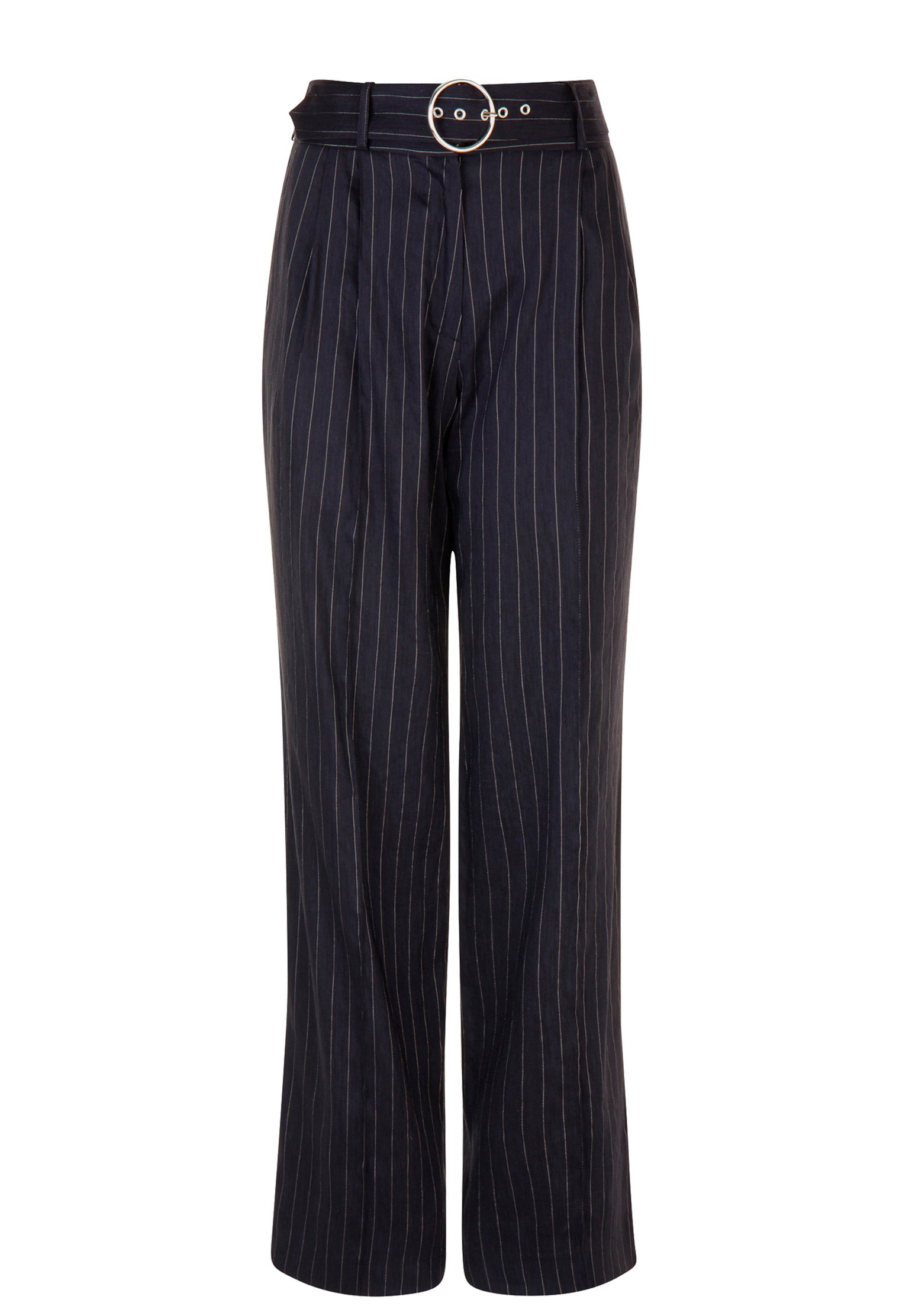 

Брюки женские MAX & MOI 112750 синие 40 FR, 112750