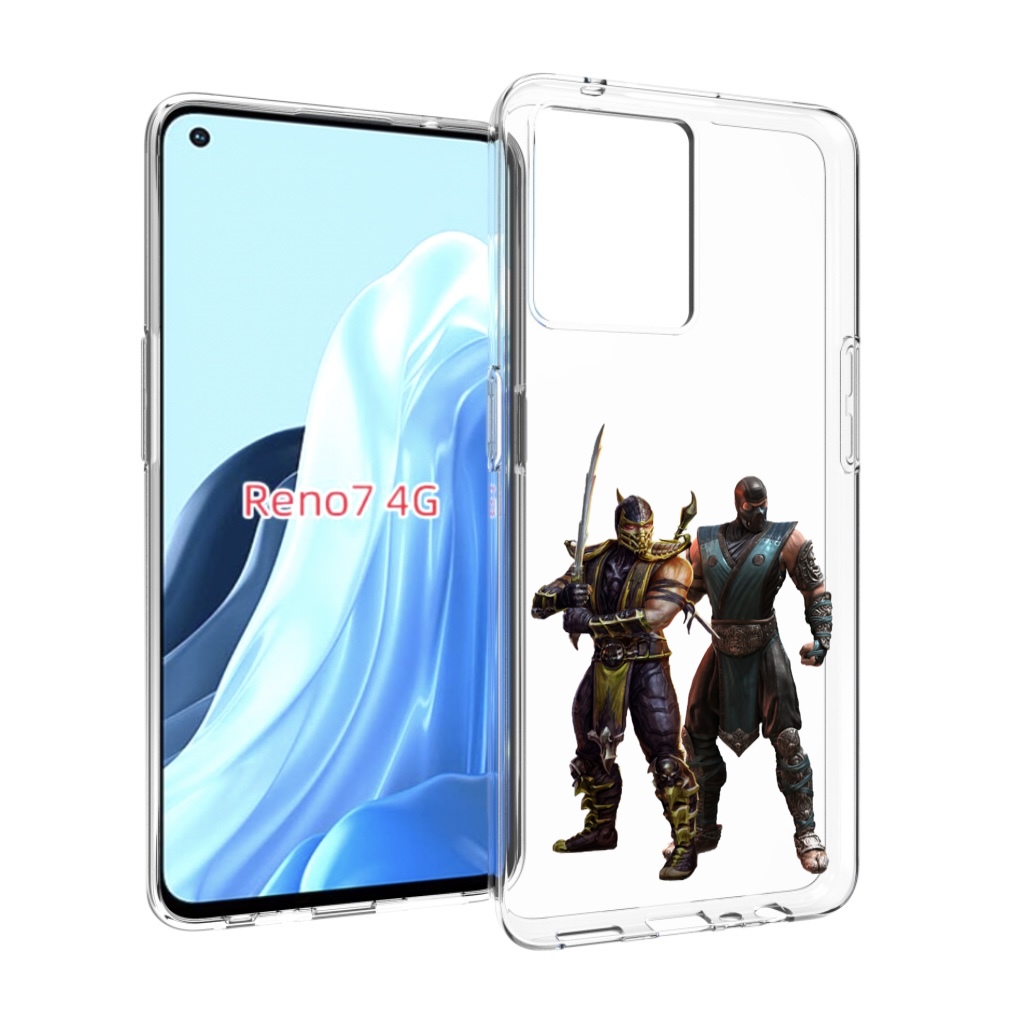 

Чехол MyPads Mortal-Kombat-1 для OPPO RENO 7 4G, Прозрачный, Tocco