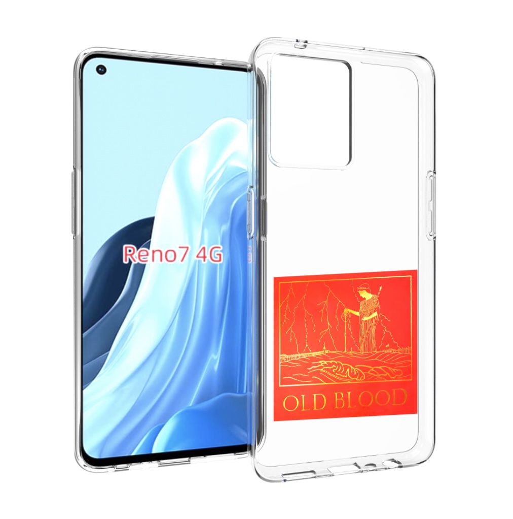 

Чехол MyPads Old Blood Boulevard Depo для OPPO RENO 7 4G, Прозрачный, Tocco