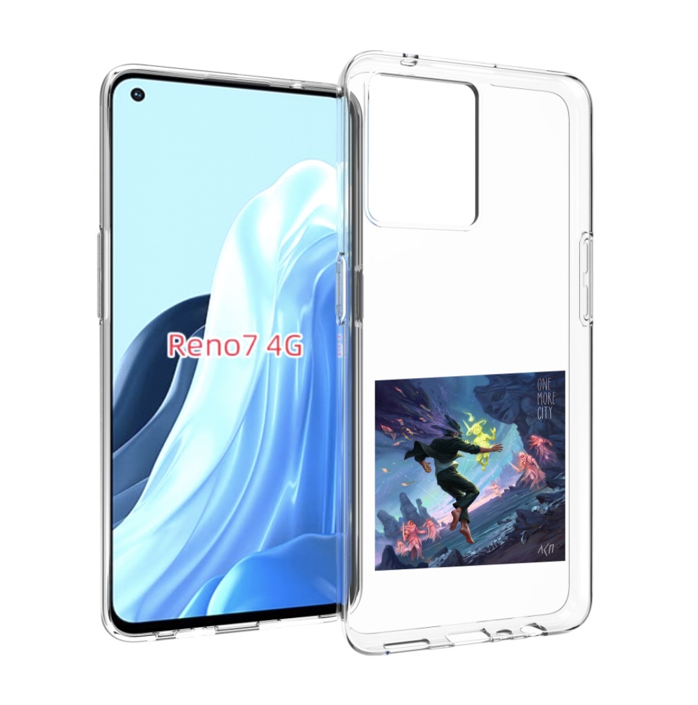 

Чехол MyPads One More City ЛСП для OPPO RENO 7 4G, Прозрачный, Tocco