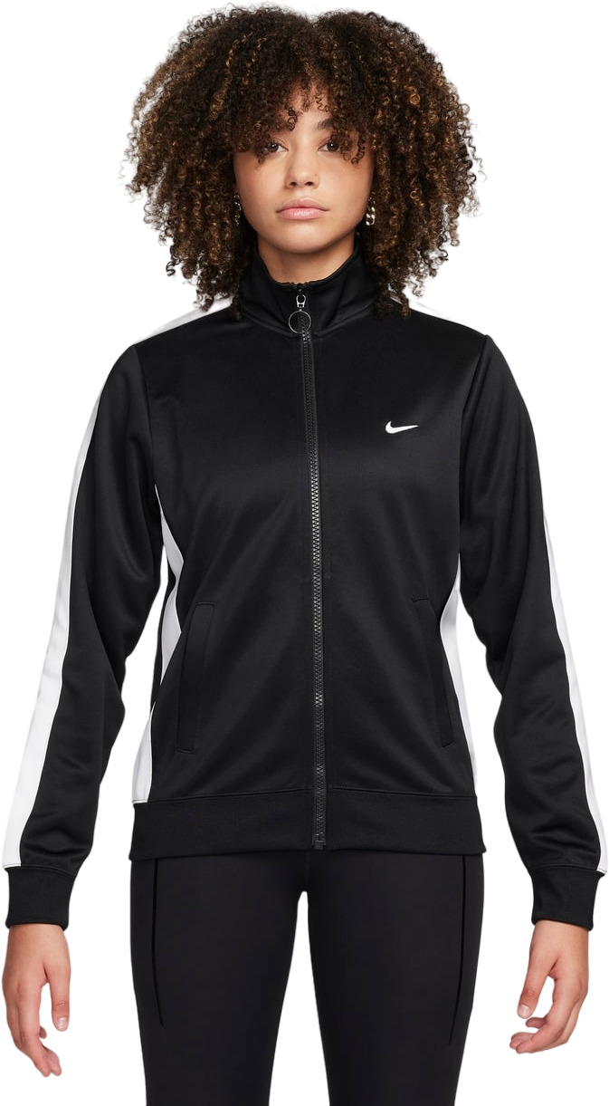 

Олимпийка женская Nike W NSW PK JKT SW черная XS, Черный, W NSW PK JKT SW