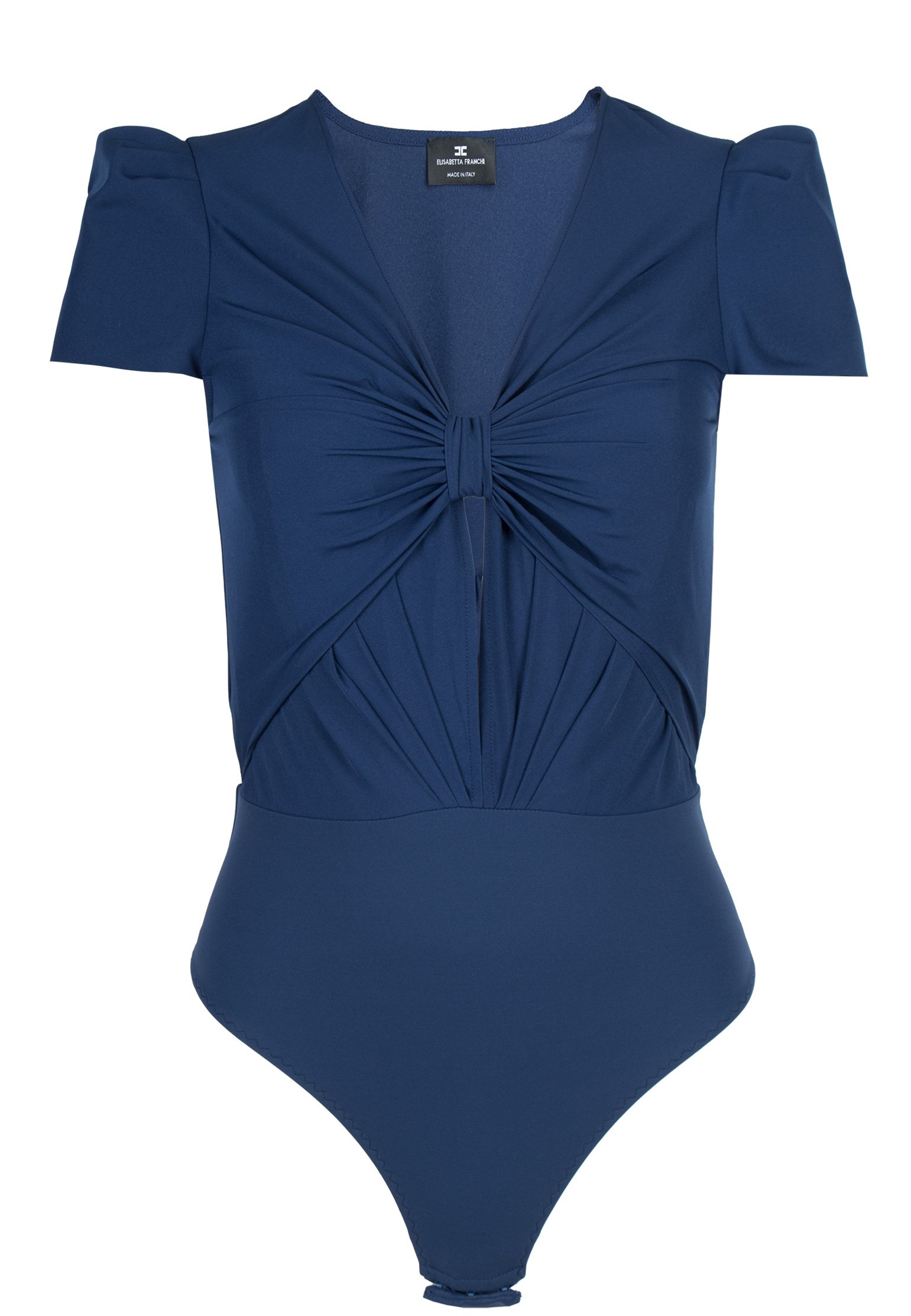 

Боди женское Elisabetta Franchi 114570 синее 44 IT, 114570