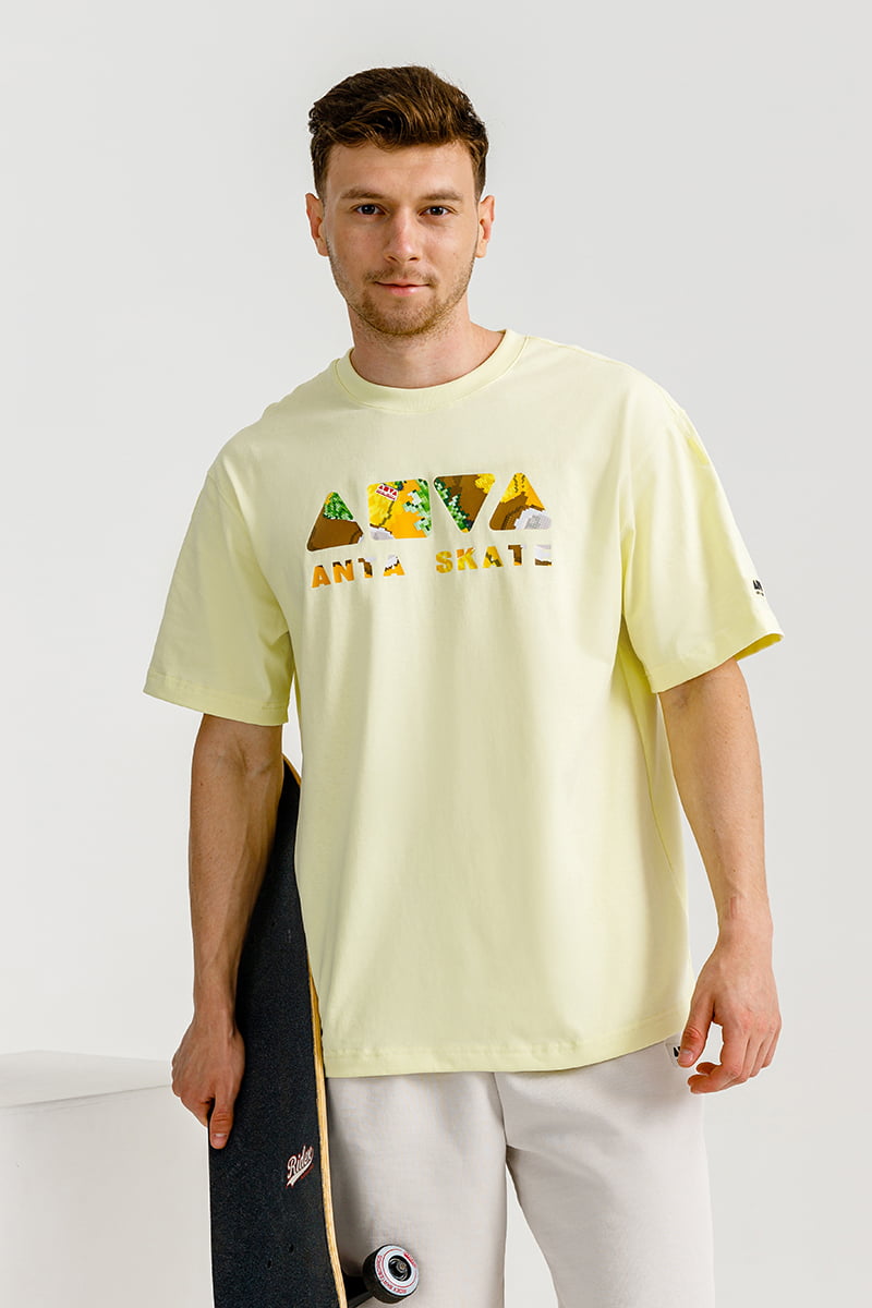 

Футболка мужская Anta Skate Culture BOBOYEYE 852328149 желтая XL, Желтый, Skate Culture BOBOYEYE 852328149