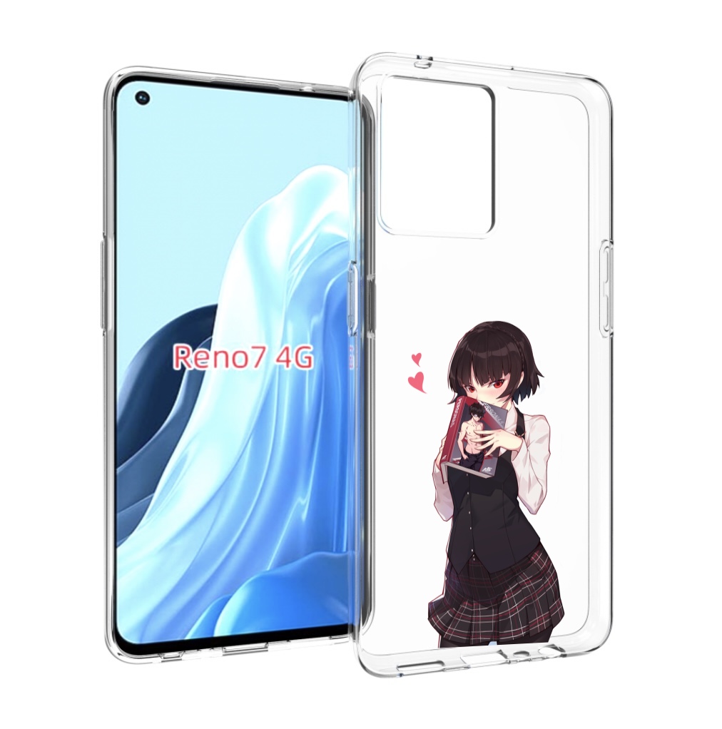 

Чехол MyPads Persona 5 - Makoto Niijima для OPPO RENO 7 4G, Прозрачный, Tocco