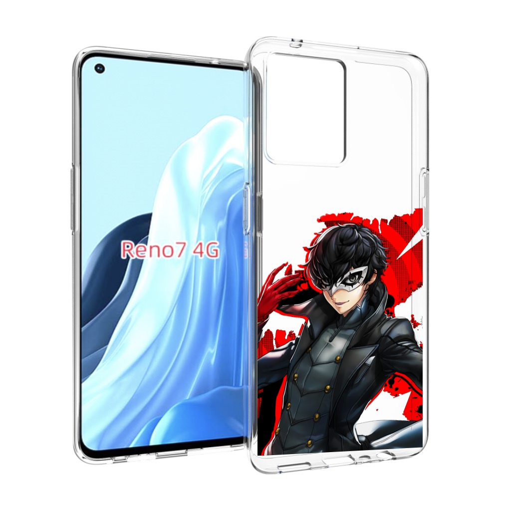 

Чехол MyPads Persona 5 для OPPO RENO 7 4G, Прозрачный, Tocco