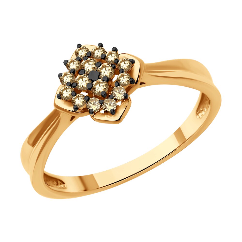 

Кольцо из золота р. , SOKOLOV Diamonds 1012588, бриллиант, 1012588