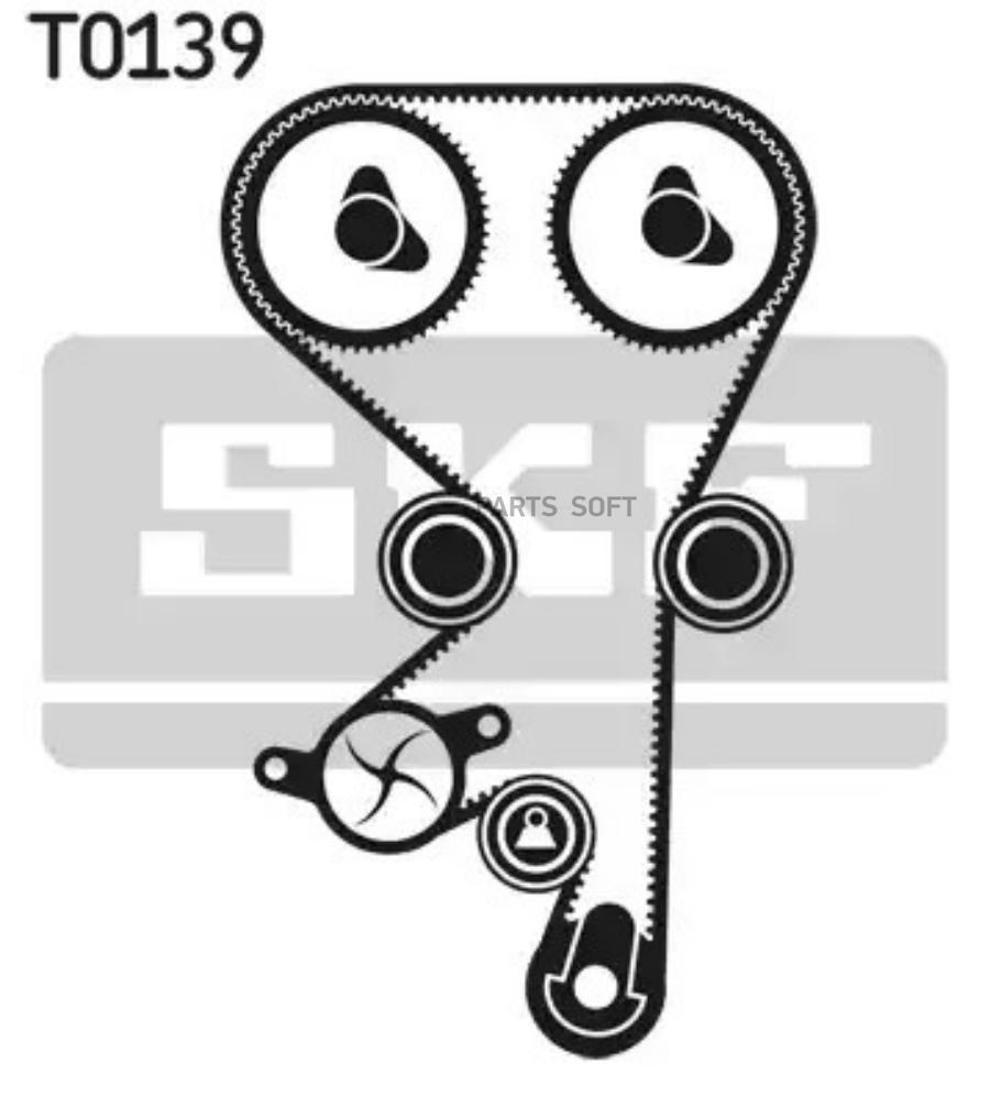 

Комплект ремня ГРМ SKF vkma05152
