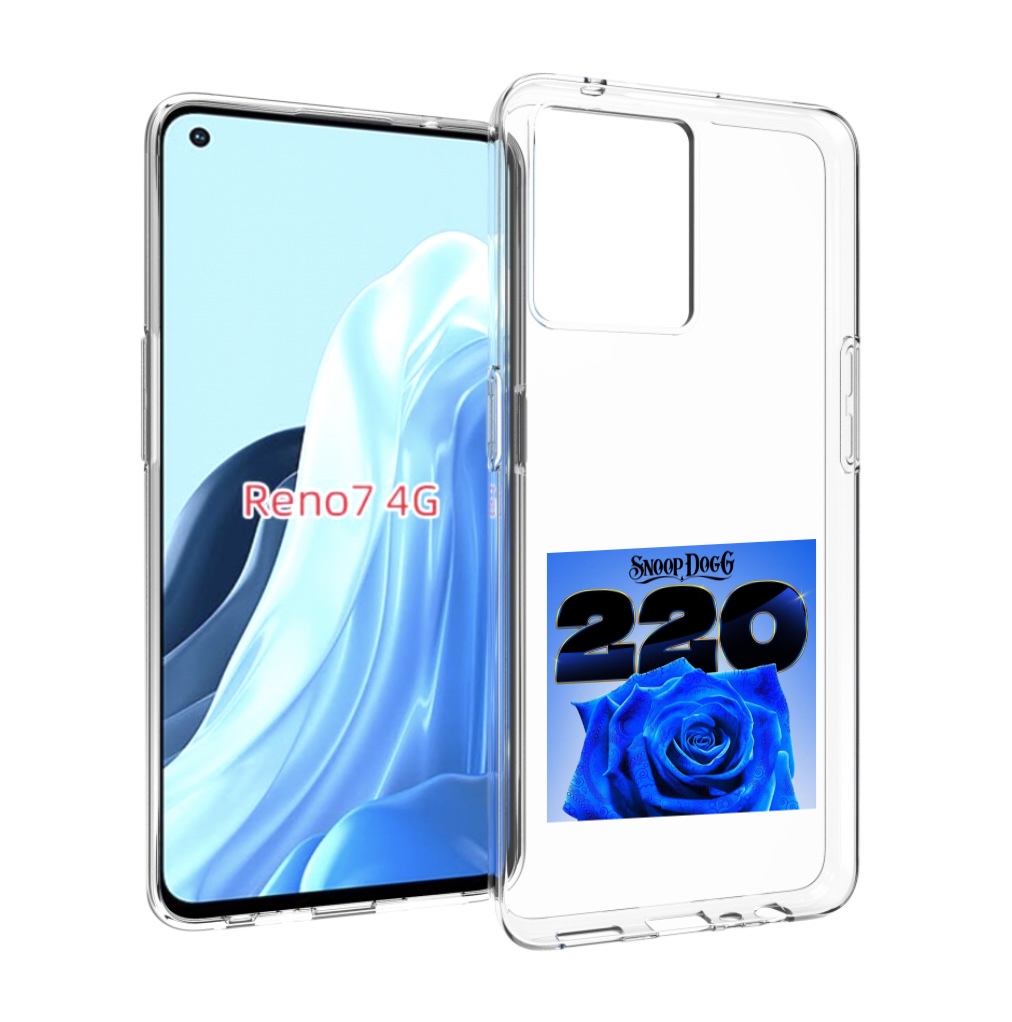 

Чехол MyPads Snoop Dogg 220 для OPPO RENO 7 4G, Прозрачный, Tocco