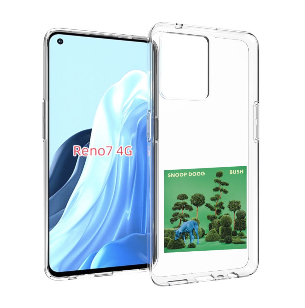 

Чехол MyPads Snoop Dogg BUSH для OPPO RENO 7 4G, Прозрачный, Tocco