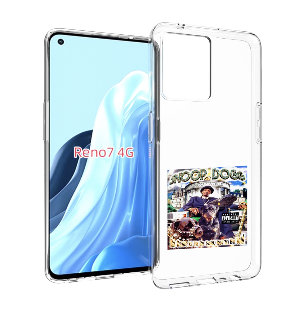 

Чехол MyPads Snoop Dogg DA GAME IS TO BE SOLD, NOT TO BE TOLD для OPPO RENO 7 4G, Прозрачный, Tocco