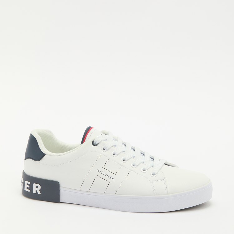 

Кеды мужские Tommy Hilfiger REZMON белые 12 US, Белый, REZMON