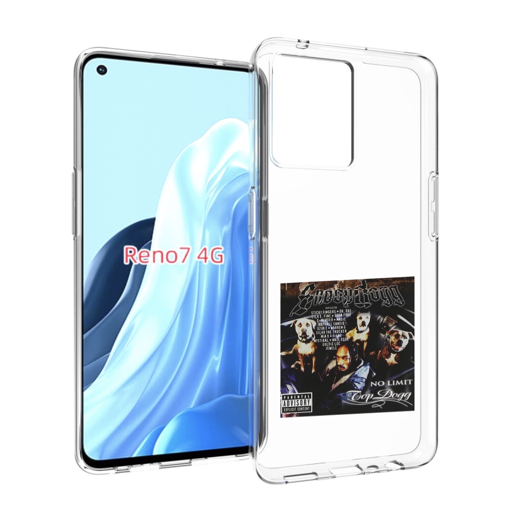 

Чехол MyPads Snoop Dogg NO LIMIT TOP DOGG для OPPO RENO 7 4G, Прозрачный, Tocco