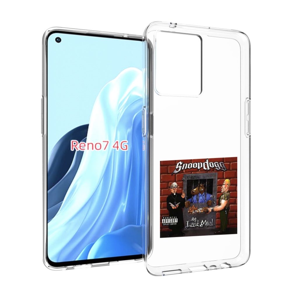 

Чехол MyPads Snoop Dogg THA LAST MEAL для OPPO RENO 7 4G, Прозрачный, Tocco