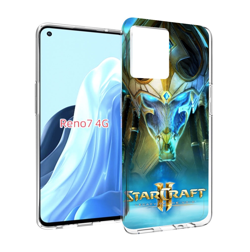 

Чехол MyPads StarCraft II Legacy of the Void для OPPO RENO 7 4G, Прозрачный, Tocco