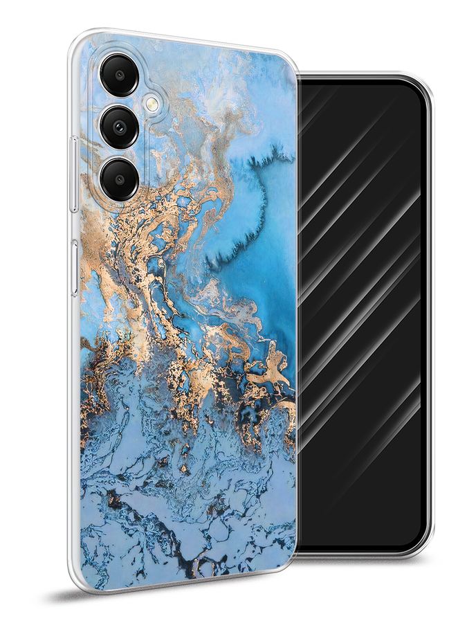 

Чехол Awog на Samsung Galaxy A05s "Морозная лавина синяя", Серебристый, 2108850-1