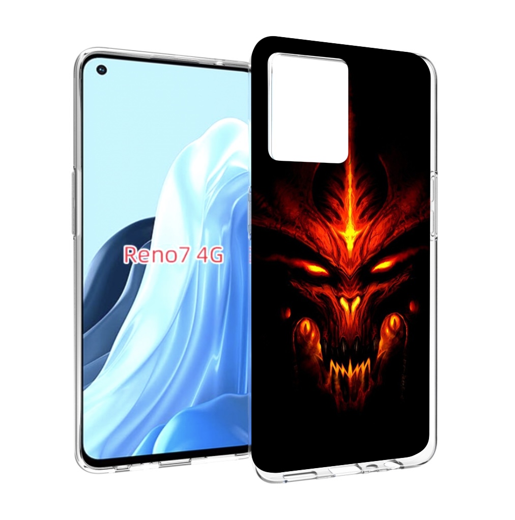 

Чехол MyPads diablo-3-диабло для OPPO RENO 7 4G, Прозрачный, Tocco