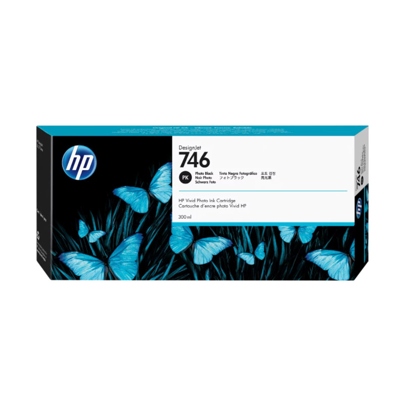 Струйный картридж HP 746 P2V82A, черный, оригинальный