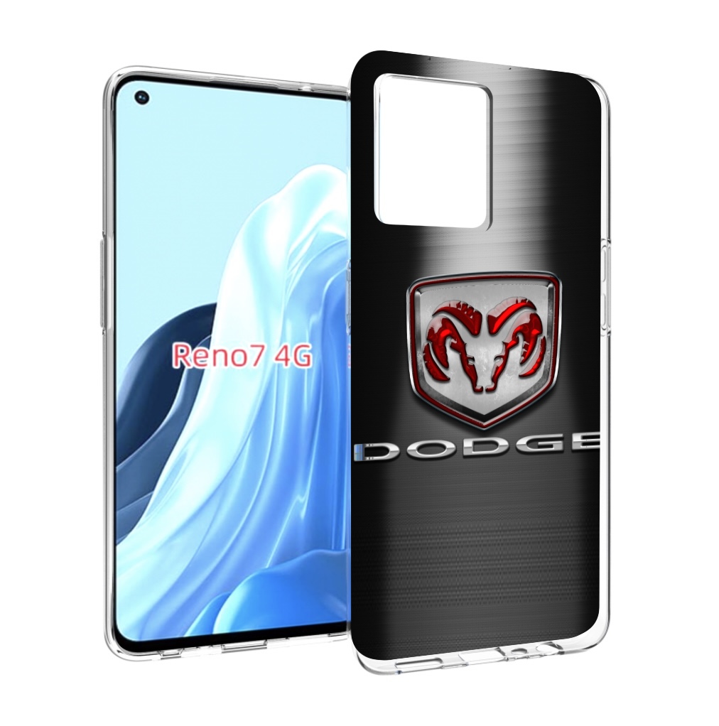

Чехол MyPads dodge додж 1 мужской для OPPO RENO 7 4G, Прозрачный, Tocco