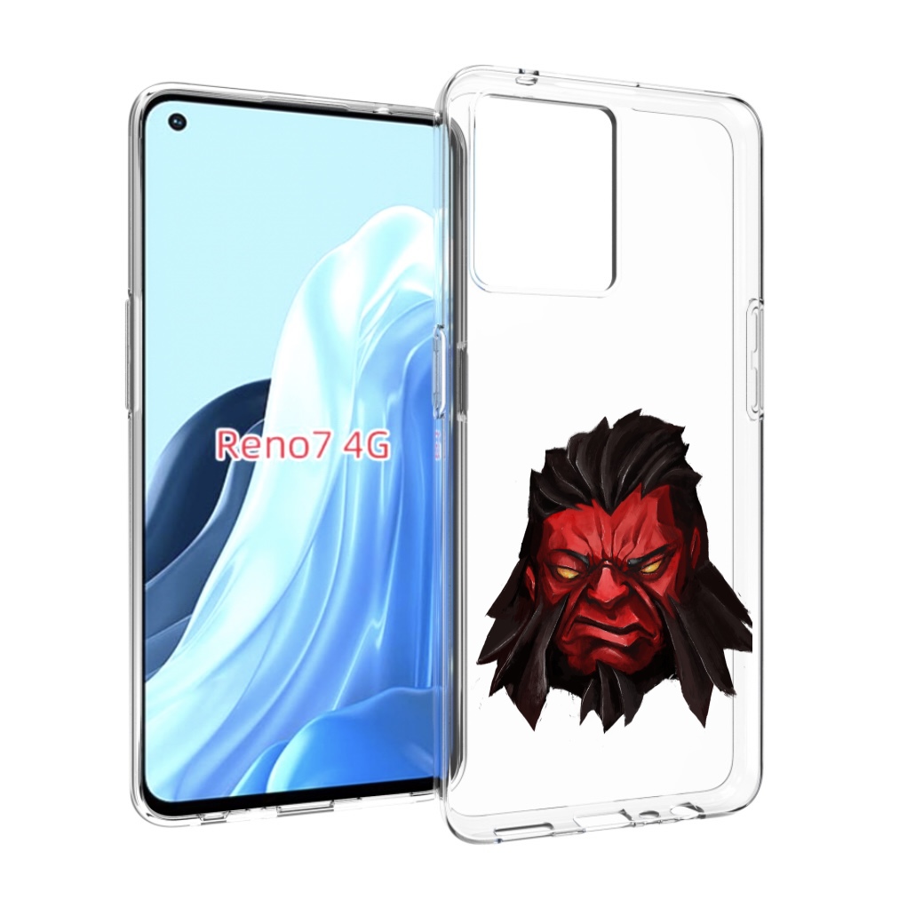 

Чехол MyPads dota-2-axe для OPPO RENO 7 4G, Прозрачный, Tocco