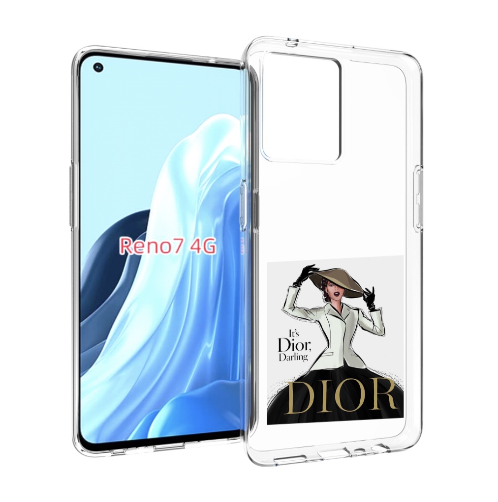 

Чехол MyPads drawings of sketches для OPPO RENO 7 4G, Прозрачный, Tocco