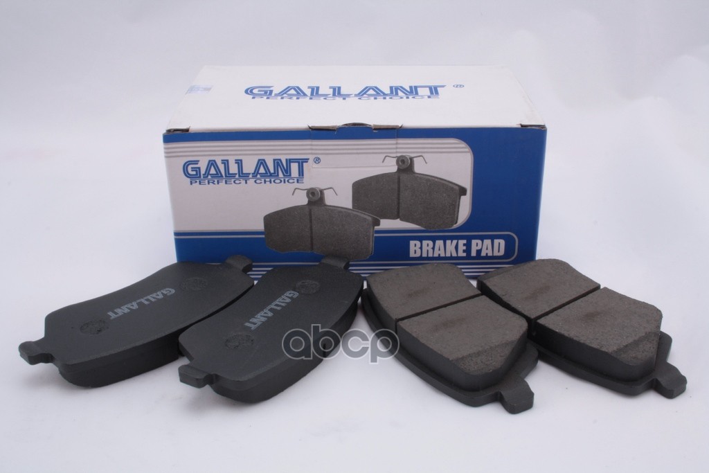Тормозные колодки Gallant дисковые GLBP16