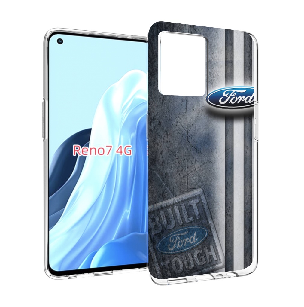 

Чехол MyPads ford форд 2 для OPPO RENO 7 4G, Прозрачный, Tocco