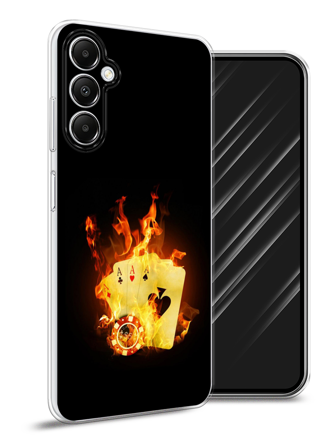 

Чехол Awog на Samsung Galaxy A05s "Горящие карты", Черный;оранжевый, 2108850-1