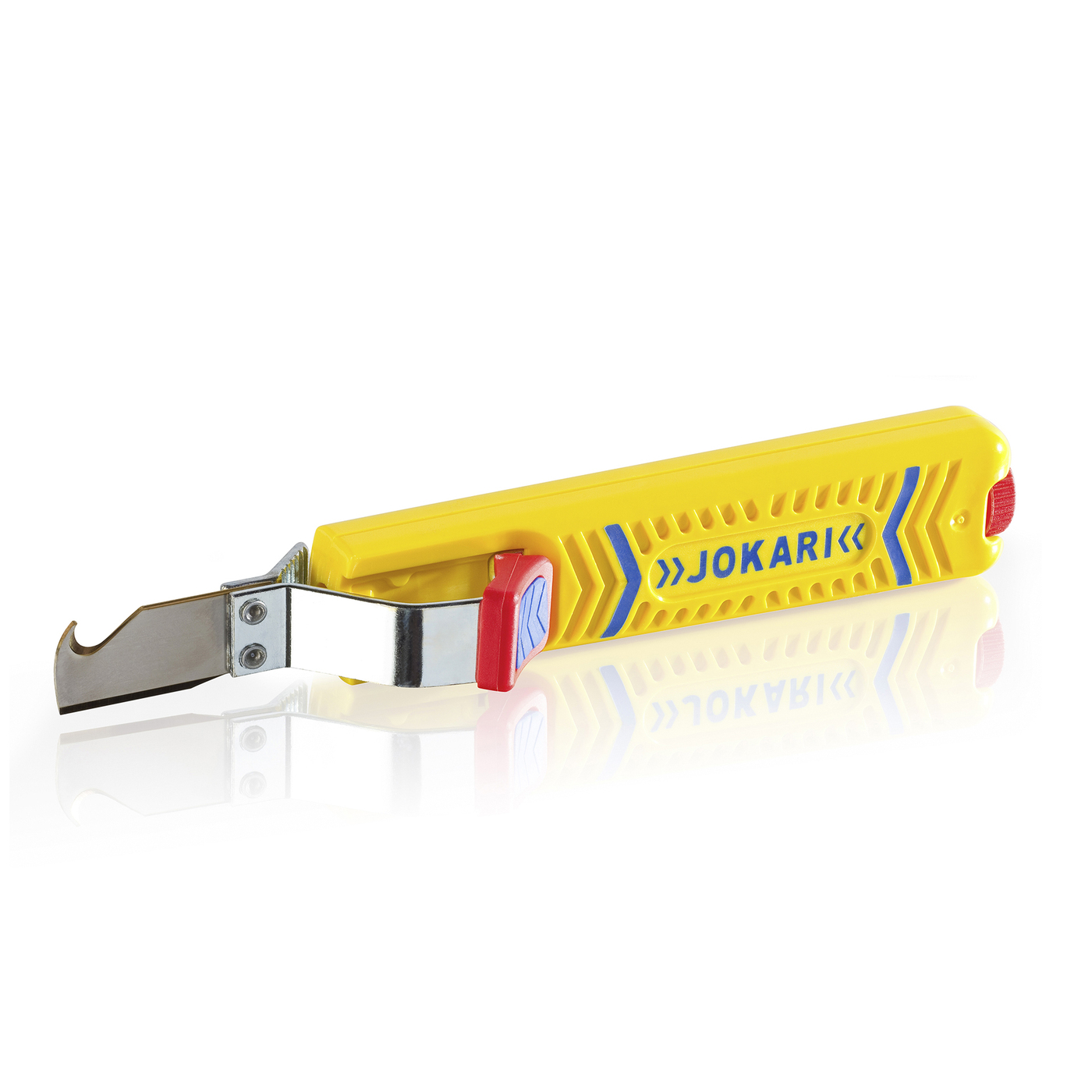 Нож для снятия изоляции JOKARI Secura №28H арт. 10280 инструмент для снятия изоляции jokari xl арт 30125 для круглых кабелей