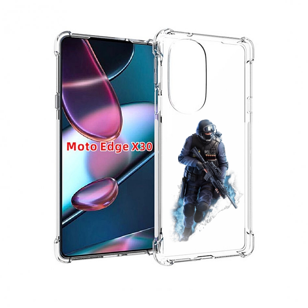 

Чехол MyPads спецназ-ксго для Motorola Moto Edge X30, Прозрачный, Tocco