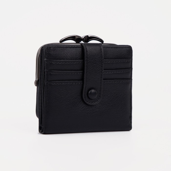 

Кошелек женский NoBrand 9344410, чёрный, Черный, 9344410